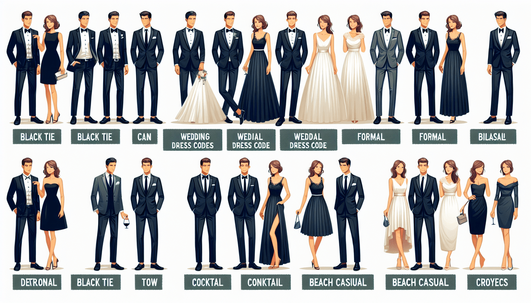 Festliche Abendgestaltung: Glanz und Glamour wählen - Der ultimative Guide zum Hochzeit Dresscode